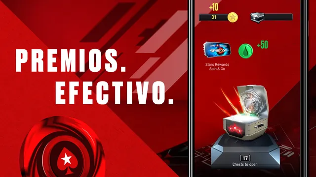 App de PokerStars: premios en efectivo
