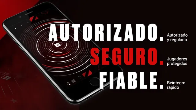 App de PokerStars: autorizado, seguro y fiable