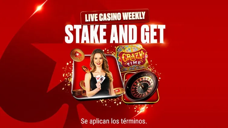 Live Casino Weekly Stake & Get